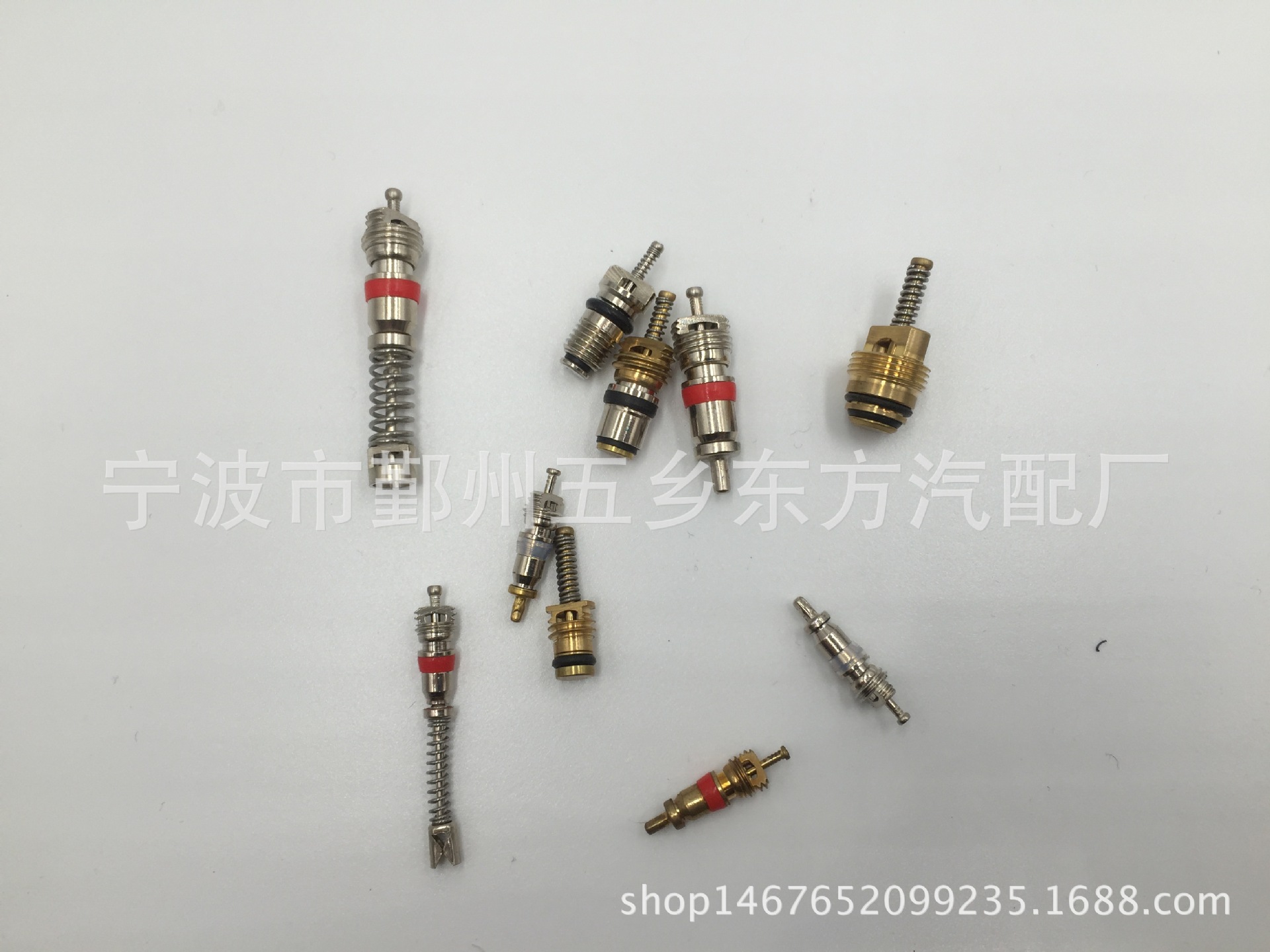 空调气门芯 汽车 r134a 轮胎气门芯 气门嘴气门针止回阀充气阀芯