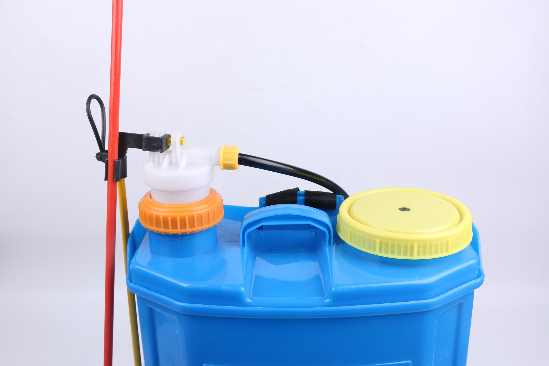 背负式6209单双管手动喷雾器 不锈钢园林打药机消毒浇花喷壶定制