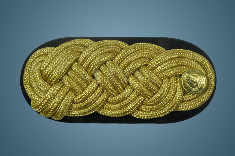 沙特军衔肩章手工编织肩章乐队演出肩牌国外军官制服配章军衔章