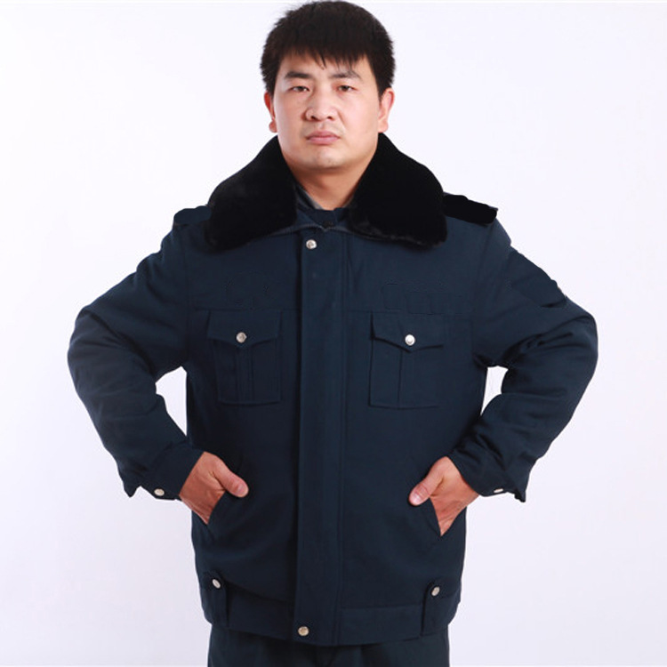 保安棉服2011式保安冬执勤服套装夹克棉袄物业小区保安服冬季套装