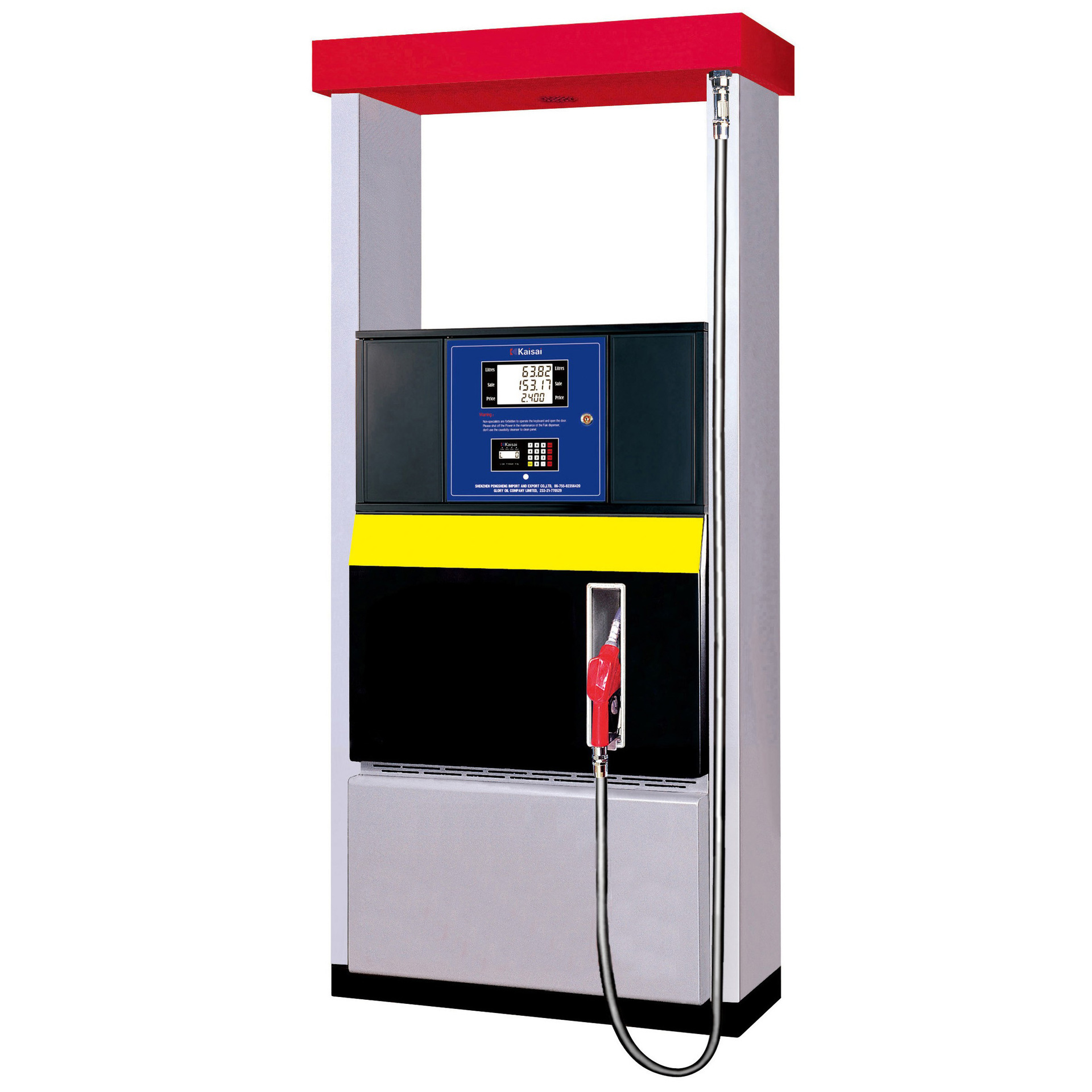 供应非洲专用双枪机oem双枪机电脑双枪加油机