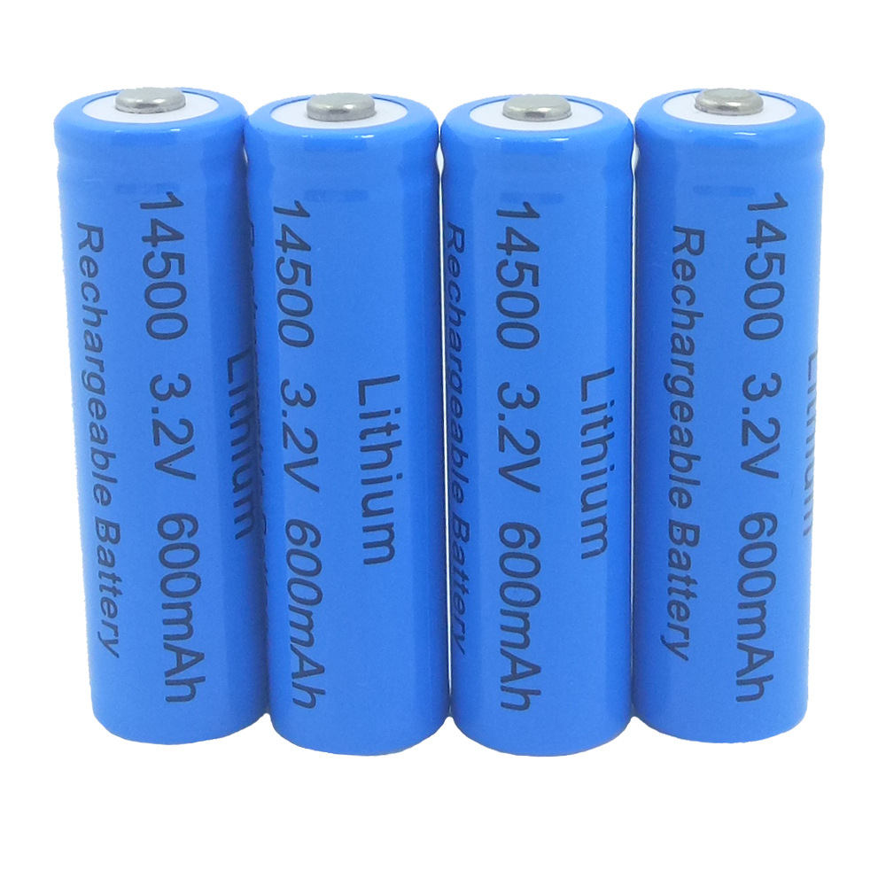 f.电动车电池电动工具矿灯lifepo4磷酸铁锂14500 600mah3.2v
