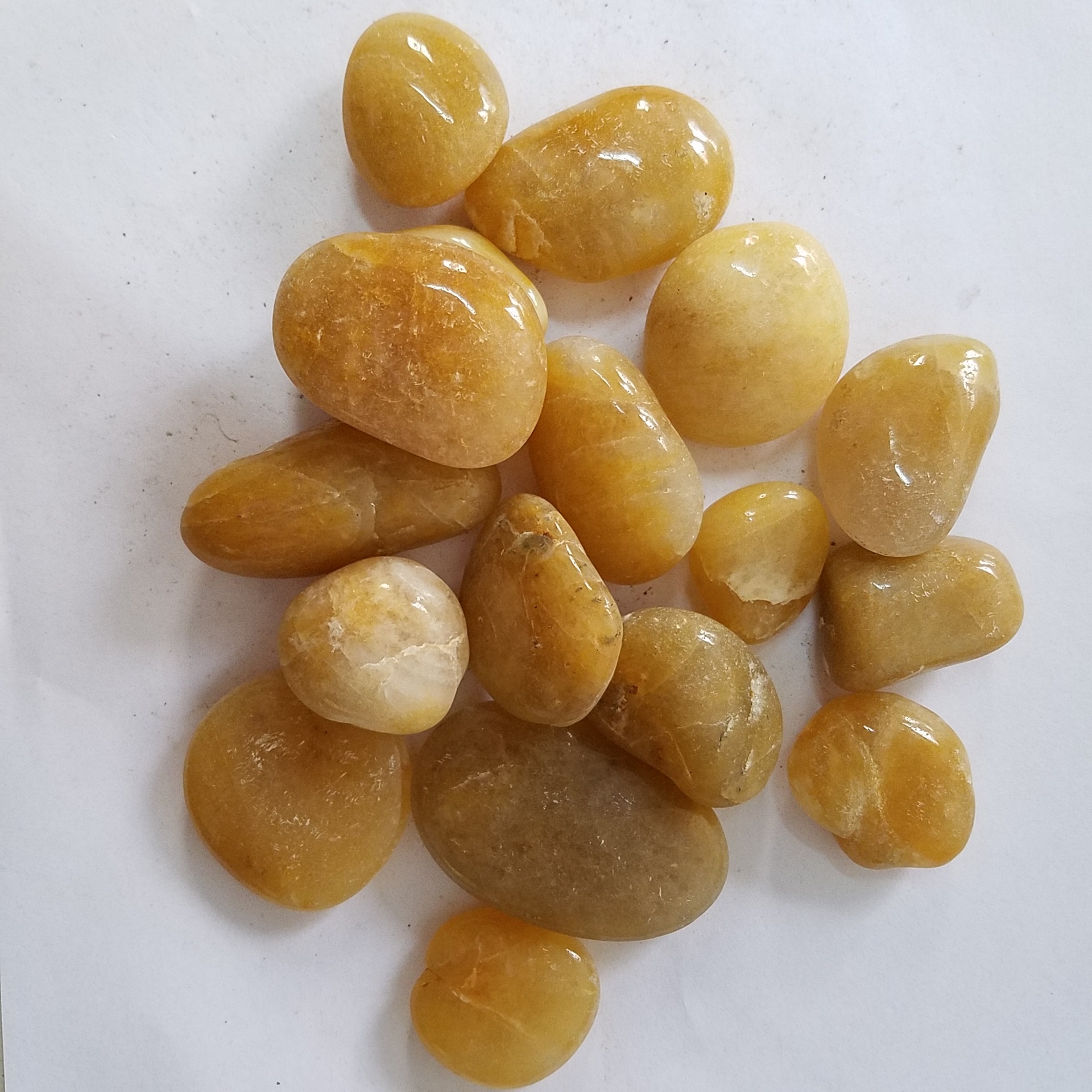 供应普光一级黄色雨花石(图)