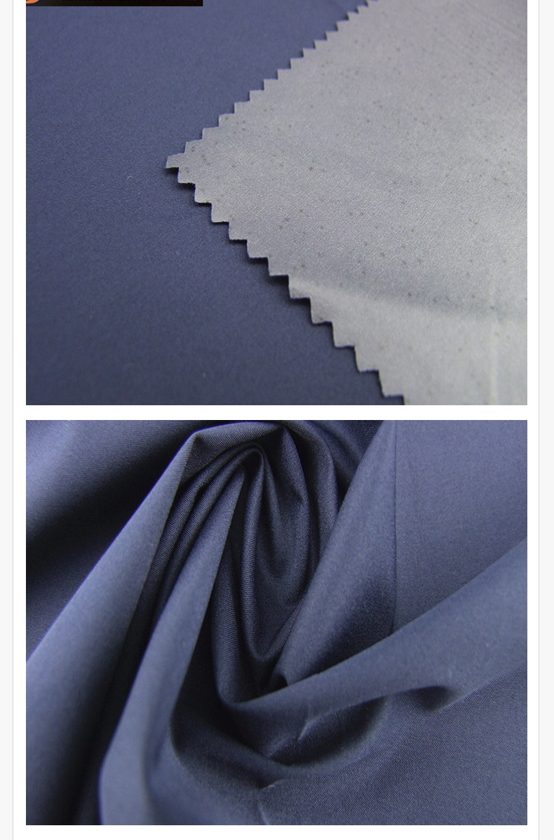 厂家直销梭织高弹春亚纺pu涂层面料 时尚女装面料春亚纺布料批发