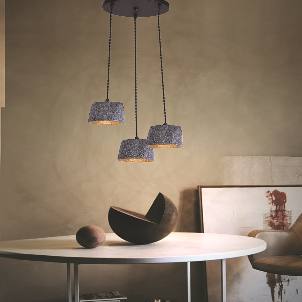 创意灯具_过道餐厅灯具铁水泥工业风水泥吊灯 - 阿里巴巴