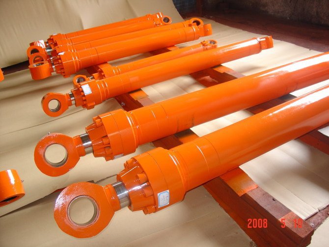 装载机伸缩液压缸 双作用工程车液压油缸 非标重型液压油缸 加工