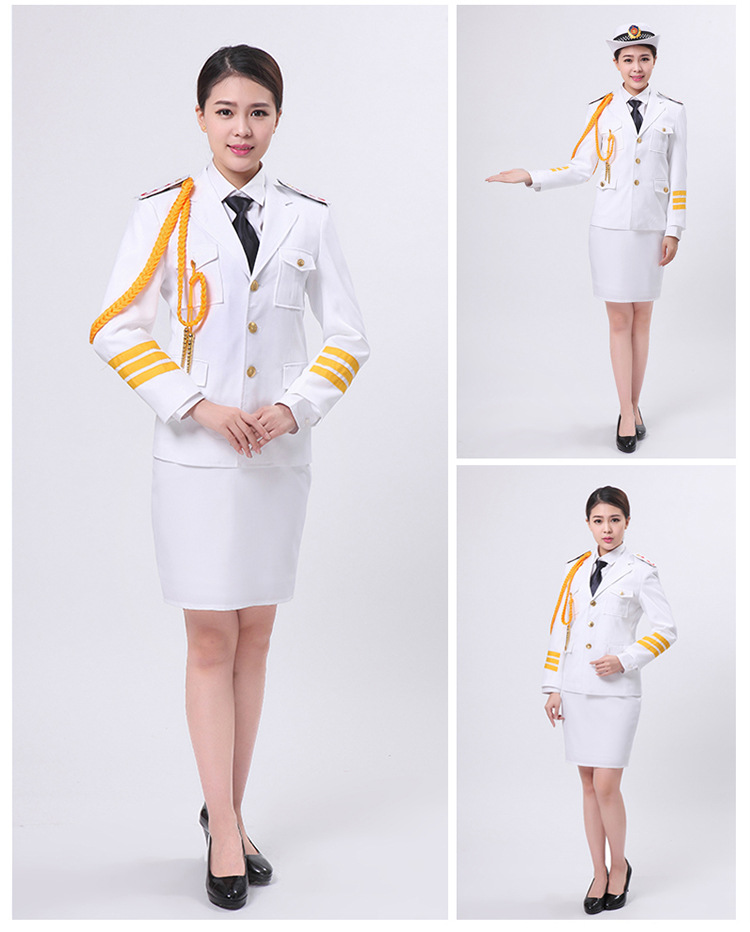 军装礼服国旗班仪仗队升旗手服装军乐队演出服大合唱服女