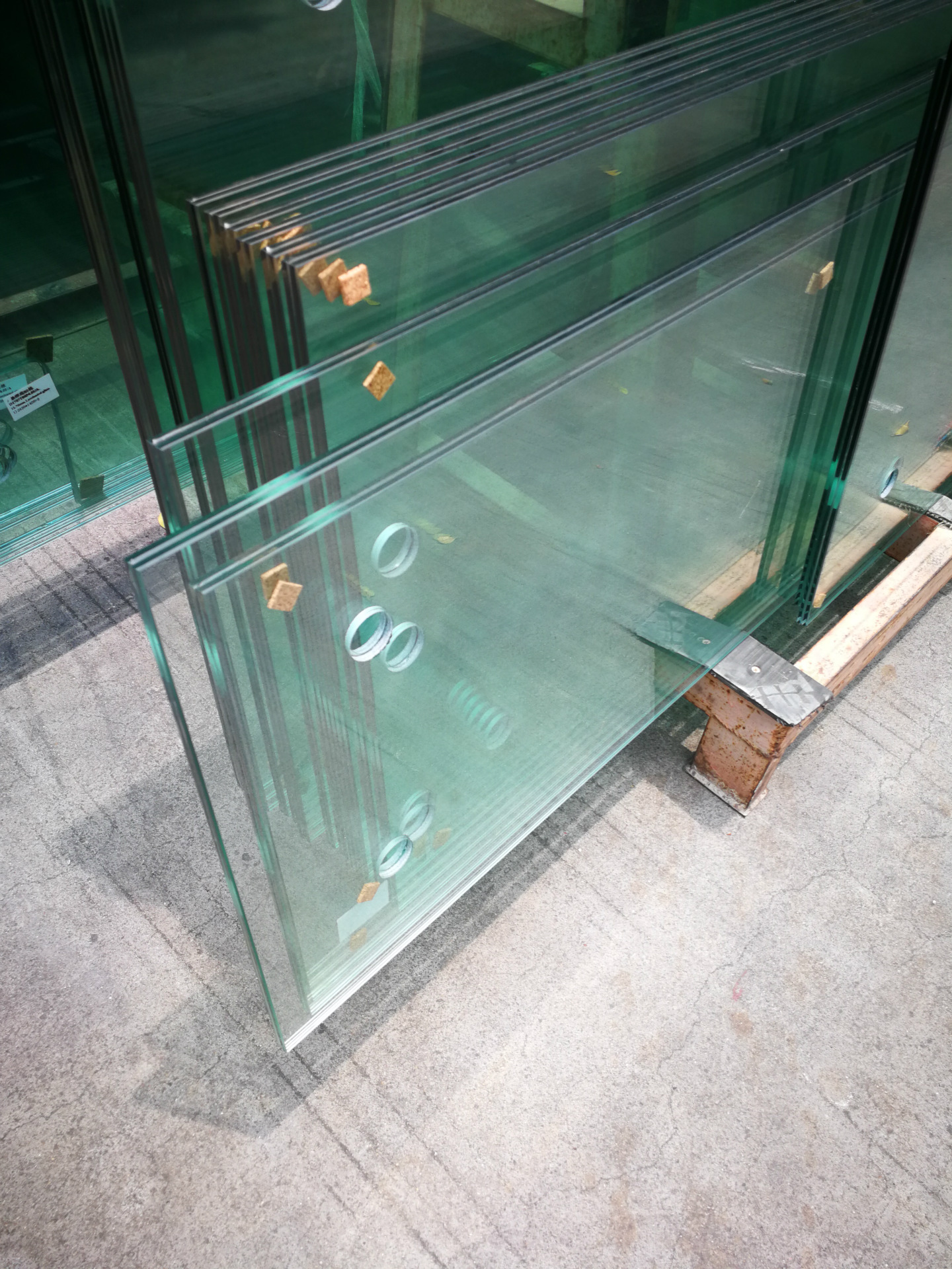 厂家定制雨棚 阳光房 门窗玻璃low-e中空夹胶玻璃