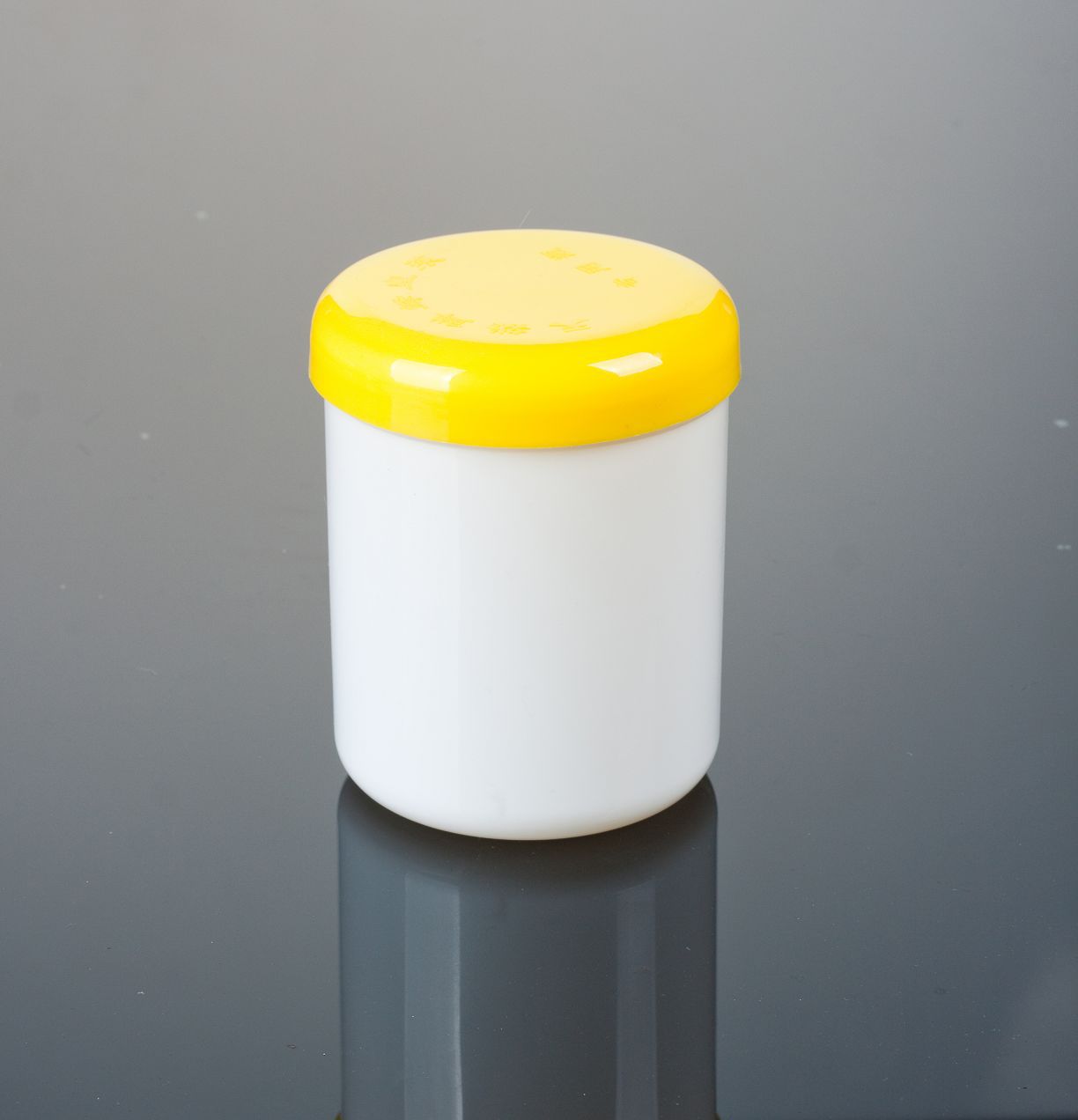 皇浆瓶 500g黄盖大口瓶 pp硬料胶水瓶 塑料瓶 王浆瓶