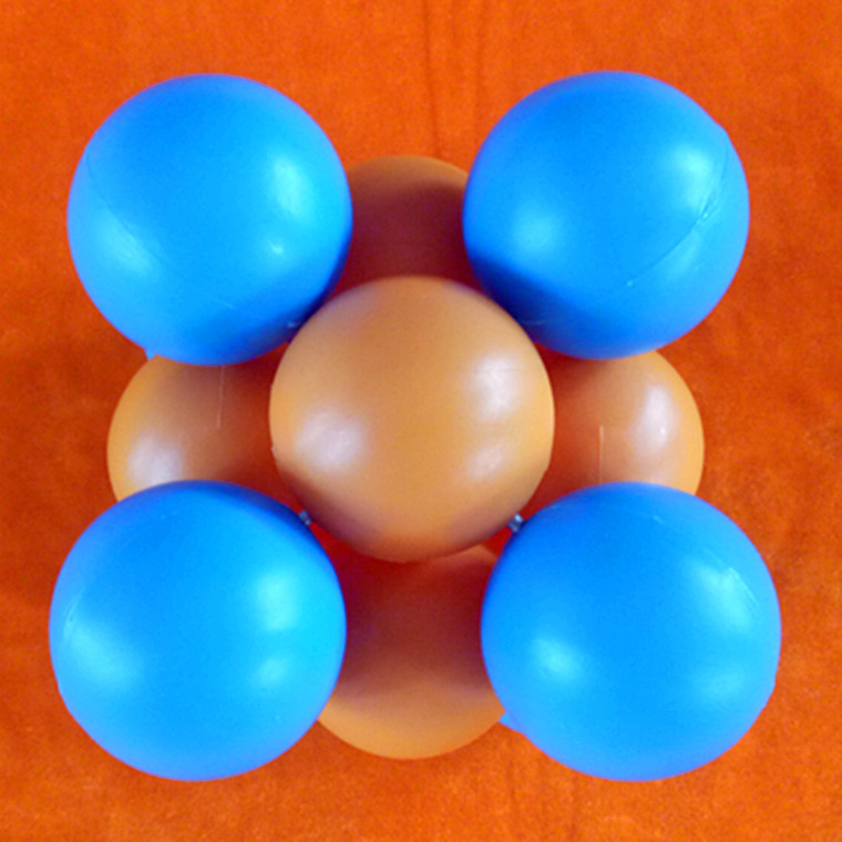 厂家直销 面心立方最密堆积模型 面心立方堆积 化学模型 教学仪器