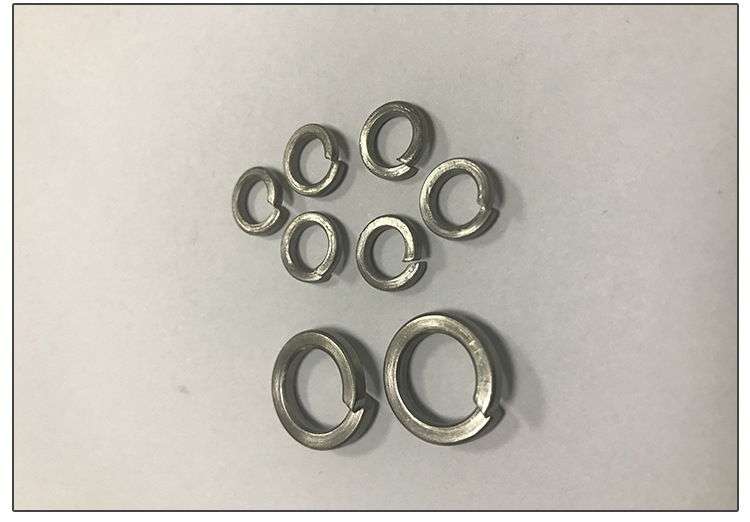 厂家直销钛华司垫圈 钛弹垫 钛弹簧华司 m4 m6m8-m10钛现货供应