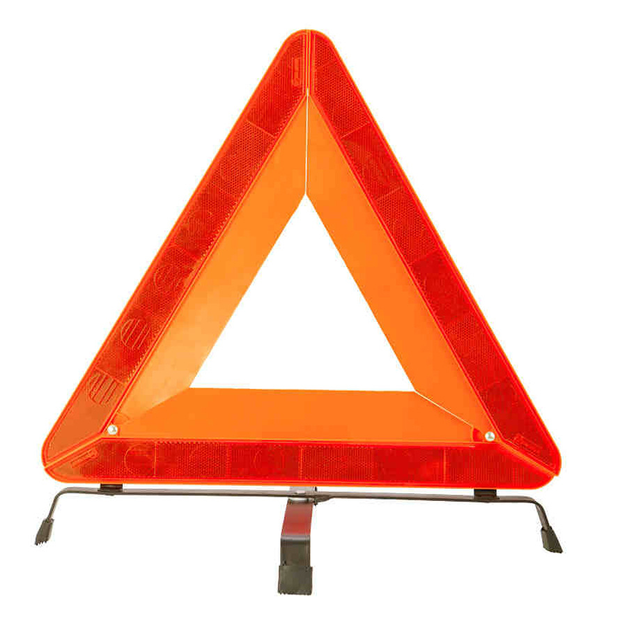 国标大红盒 汽车用品大三角反光警示牌 道路故障警示架 应急工具