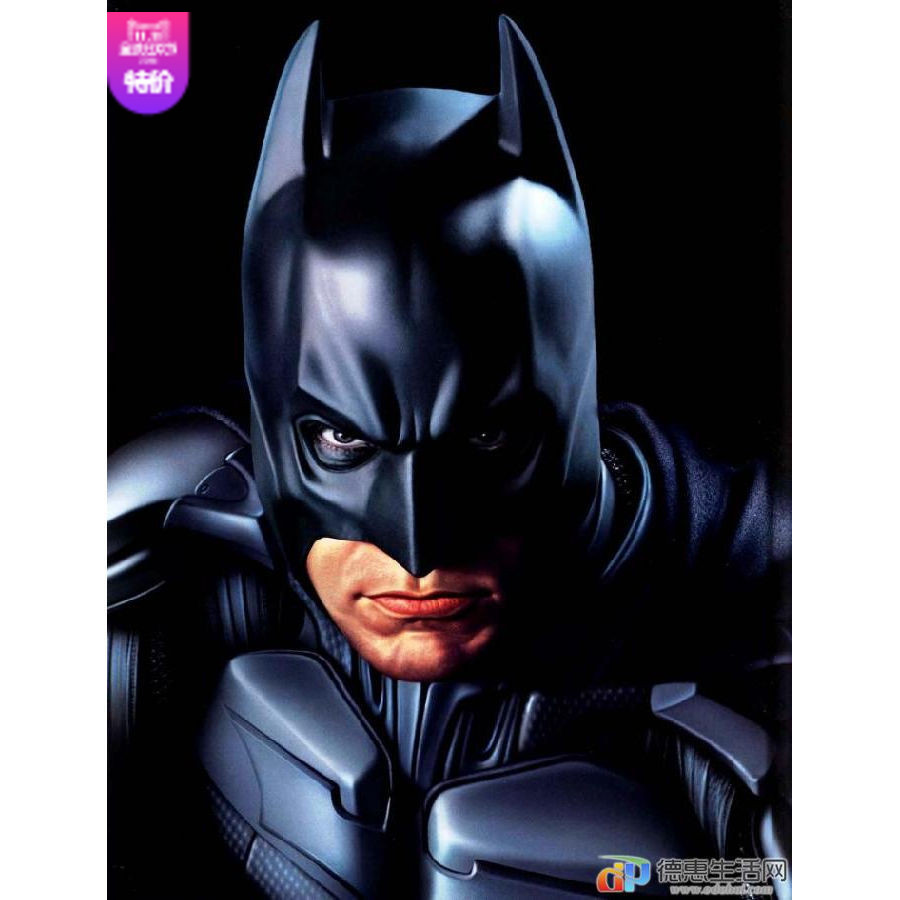 高档影视精品头套黑夜王子乳胶蝙蝠侠面具黑暗骑士主题整蛊面具