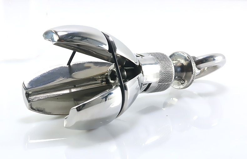 不锈钢开合肛塞扩肛后庭菊刺激肛门锁超大刺激性工具重型成人用品