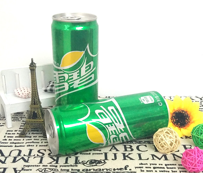 批发团购 雪碧330ml*24听整箱 加长摩登罐 汽水餐饮备用 多省包邮