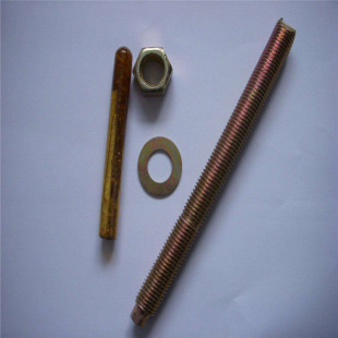 新嘉盾紧固件生产m20*260普通胶管化学锚栓 化学锚固螺丝