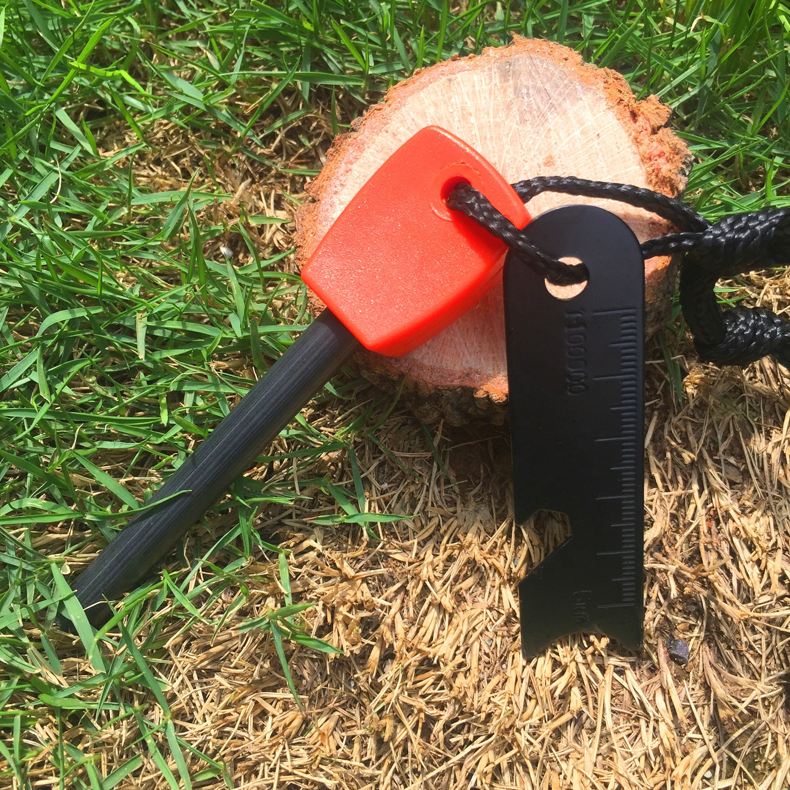 厂家 户外大号实心打火棒 大号打火石 取火棒 点火棒 镁棒 开瓶器