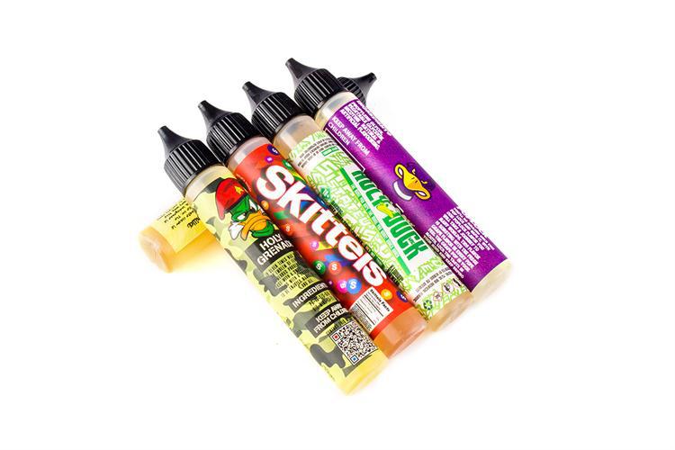 poplock紫黄绿蒸汽鸭子烟油holy duck特调进口原料精品1:1精防