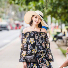 代购欢乐颂2刘涛安迪同款沙滩帽太阳帽遮阳帽