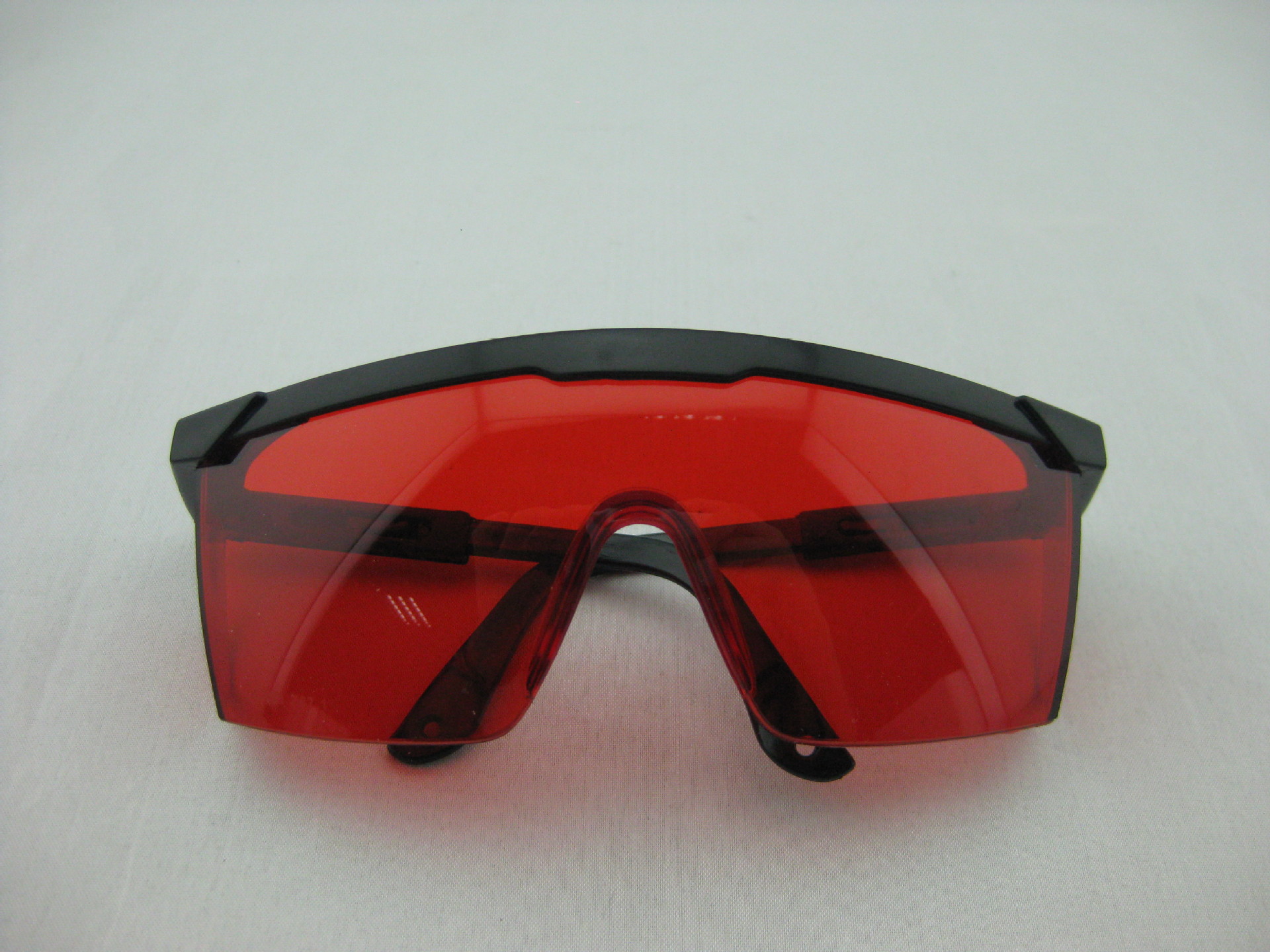 200-540nm红色防护眼镜护目镜红光高透绿光截止蓝光衰减激光led