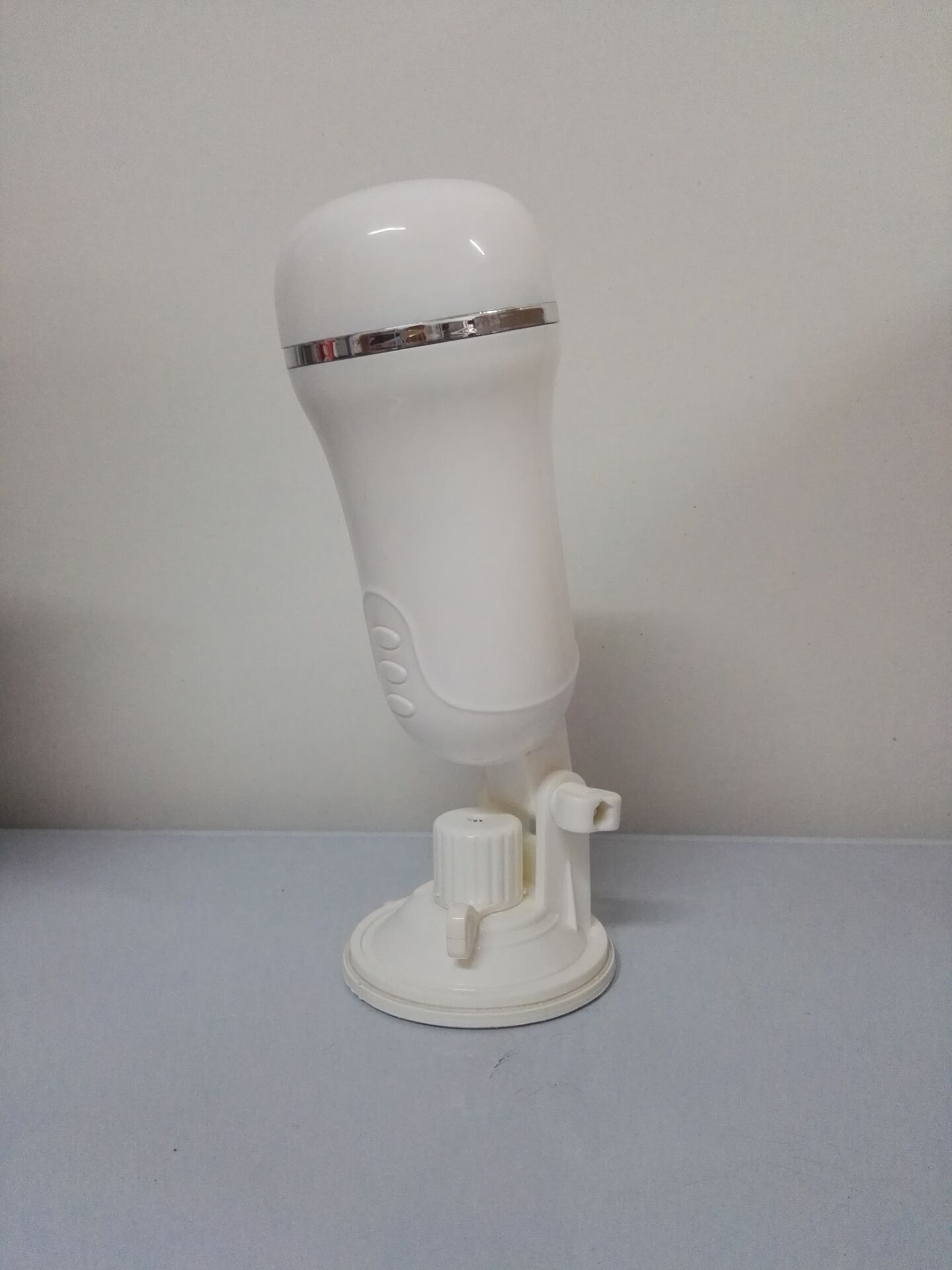 迪梦姿男用免提式电动飞机杯白色震动型自慰器阴交款批发