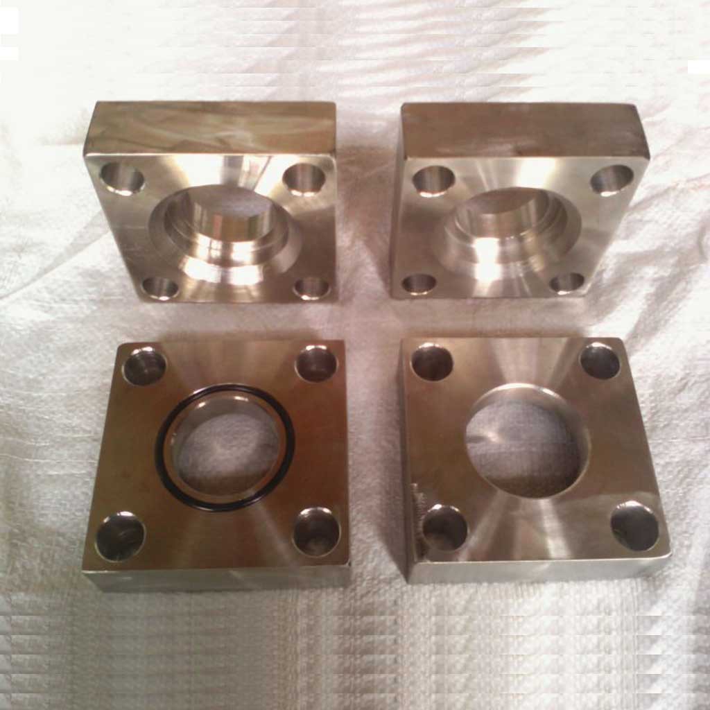 天津派瑞特提供 不锈钢sae法兰 直角方体法兰