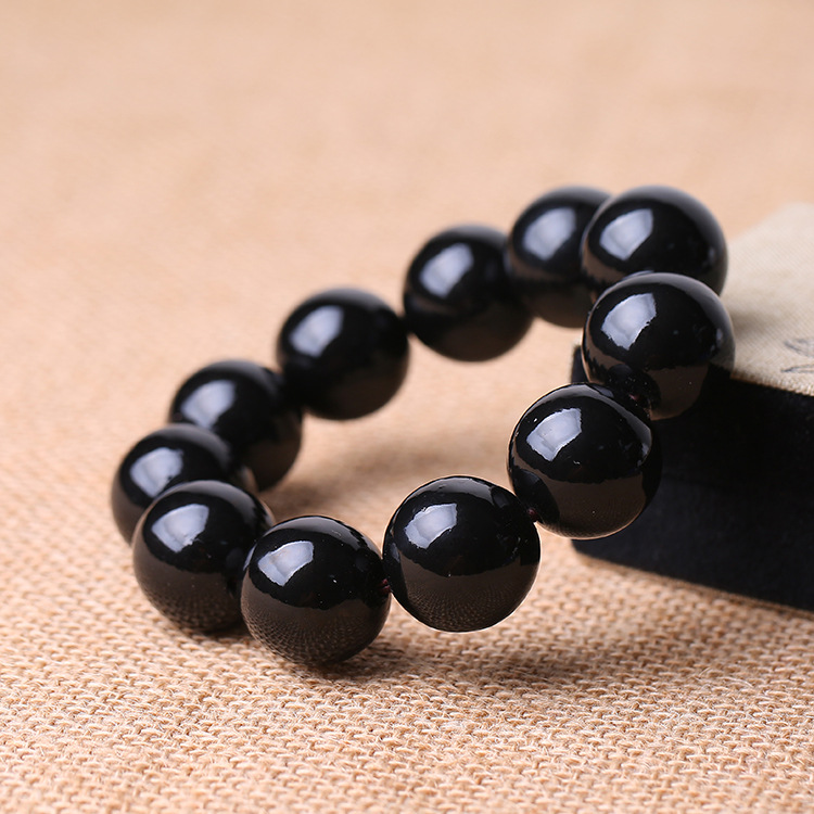 天然黑珊瑚 海铁树 铁木 1.6-2.2手串 佛珠 批发