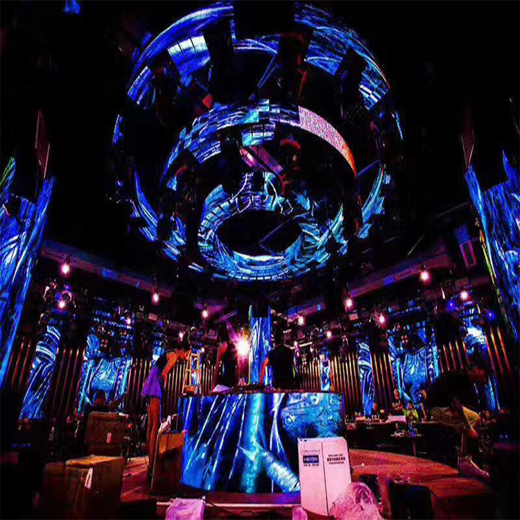 定做设计 酒吧旋转灯架舞台旋转灯架 大型演出智能升降灯光架