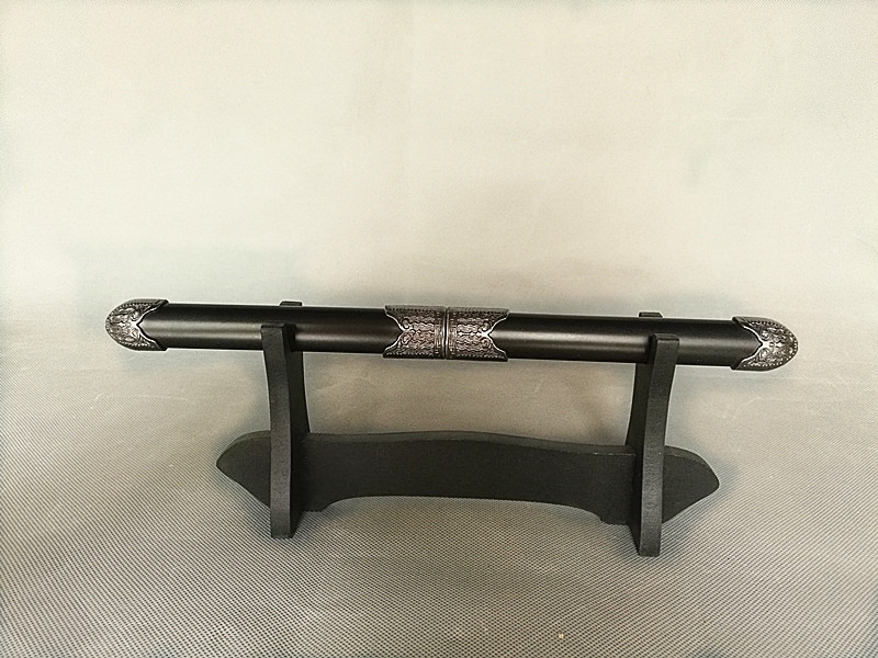 龙泉市刀剑 小中号双剑 hk-9959 工艺刀剑不锈钢 未开刃