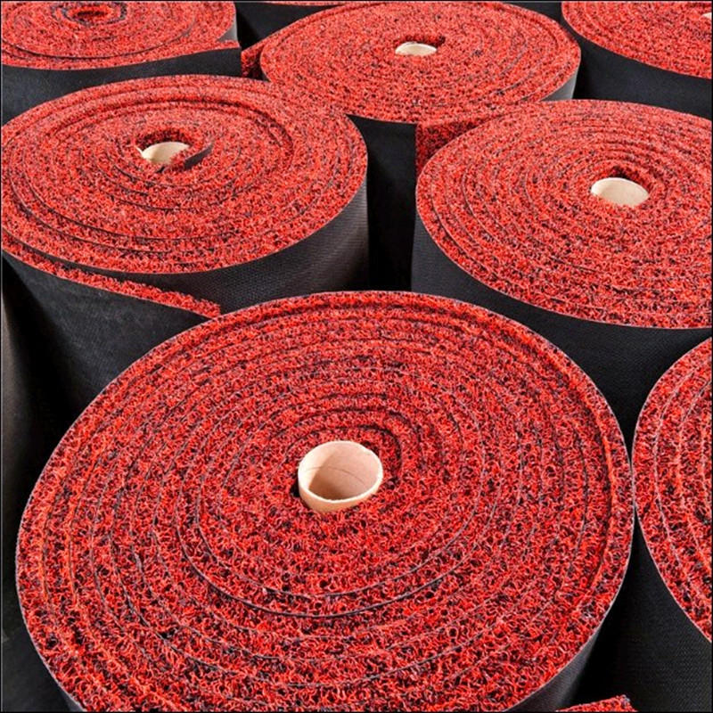 厂家批发汽车丝圈脚垫卷材 厚度1.5*9米大卷丝圈脚垫可裁剪