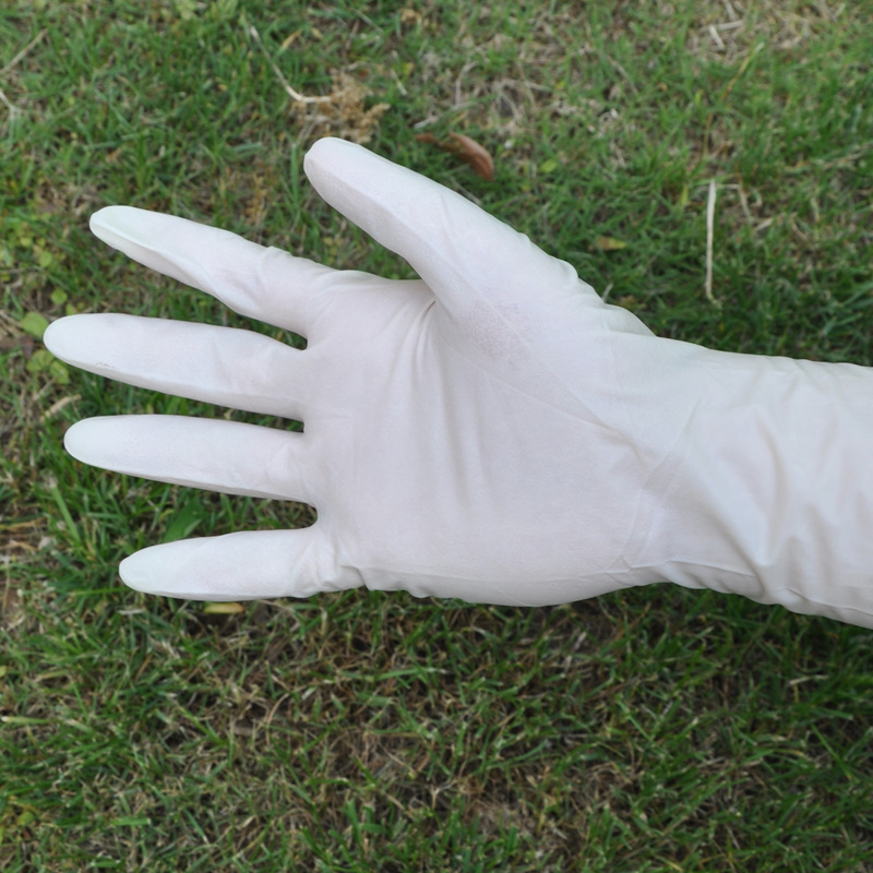 保洁莉散装一次性乳胶手套橡胶手套护理手套卫生橡胶手套劳保防护