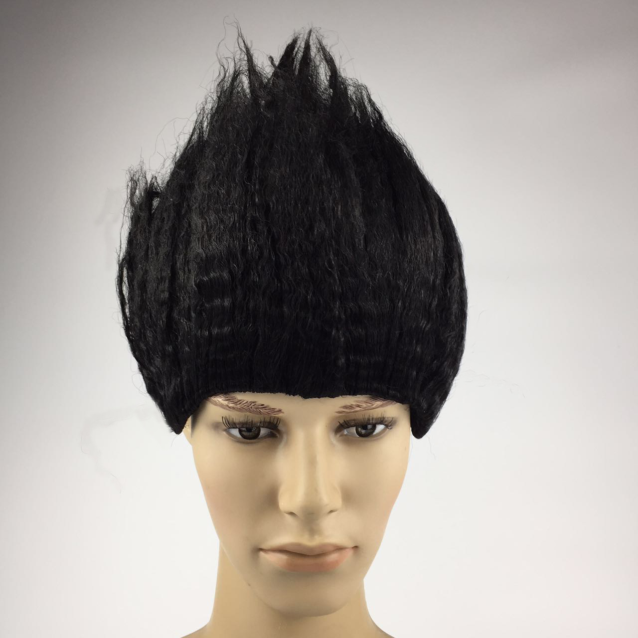 cosplay动漫火焰头 男士 假发 狂欢万圣节节派对假发 欧美cos假发