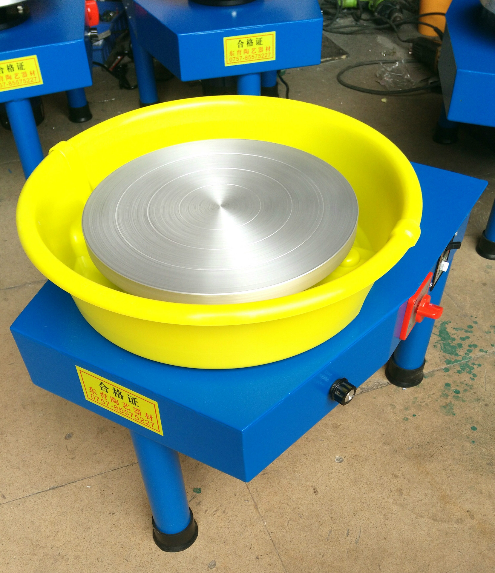 手扭调速拉坯机无极变速拉坯机教学陶艺机陶吧拉坯机dylp2