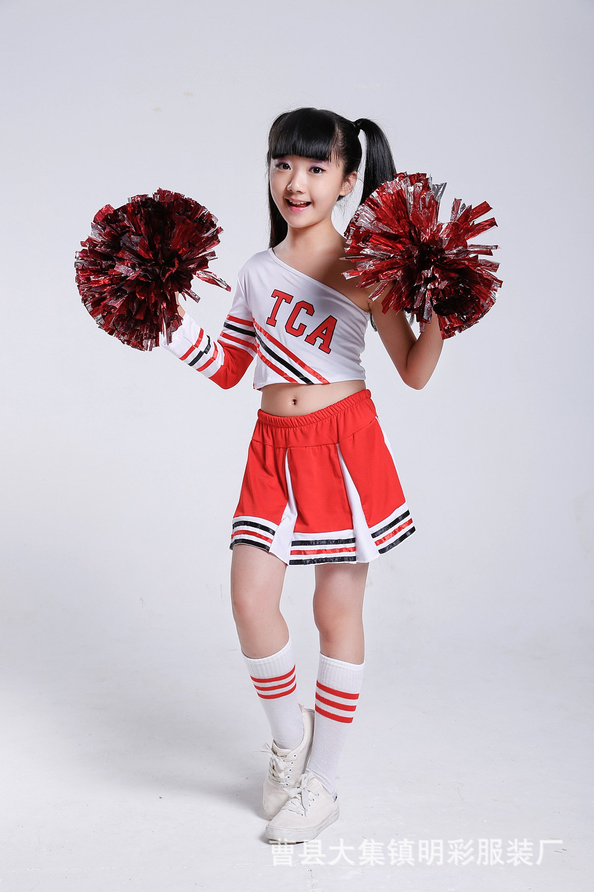 六一儿童啦啦操表演服裙小学生啦啦队舞台表演服装少儿健美操服装