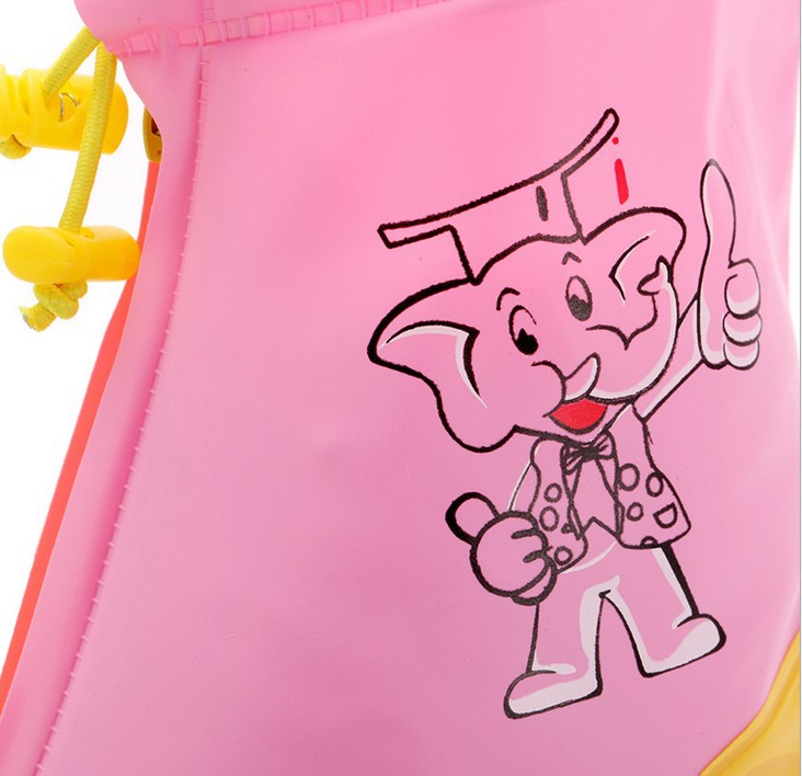 雨易思 儿童防水鞋套 卡通鞋套 大象防水防雨套加厚防滑一件代发