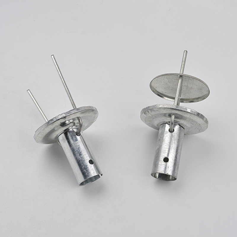 供应圆头铁夹拖把头 圆铁头 拖把配件 棉纱拖把铁头配件厂家批发