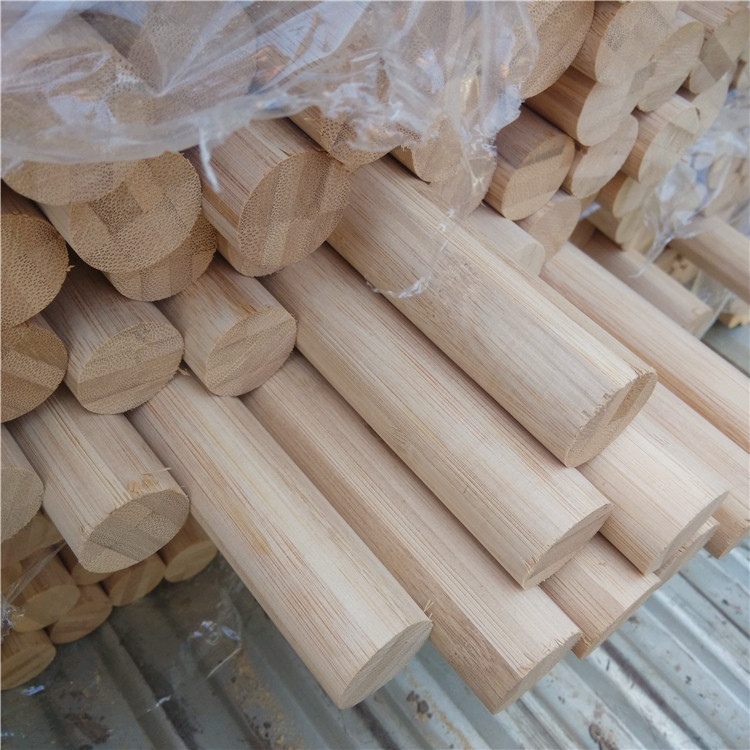 碳化竹圆棍 竹木棒 工艺品竹木棍 可订做直径 规格齐全厂家直销