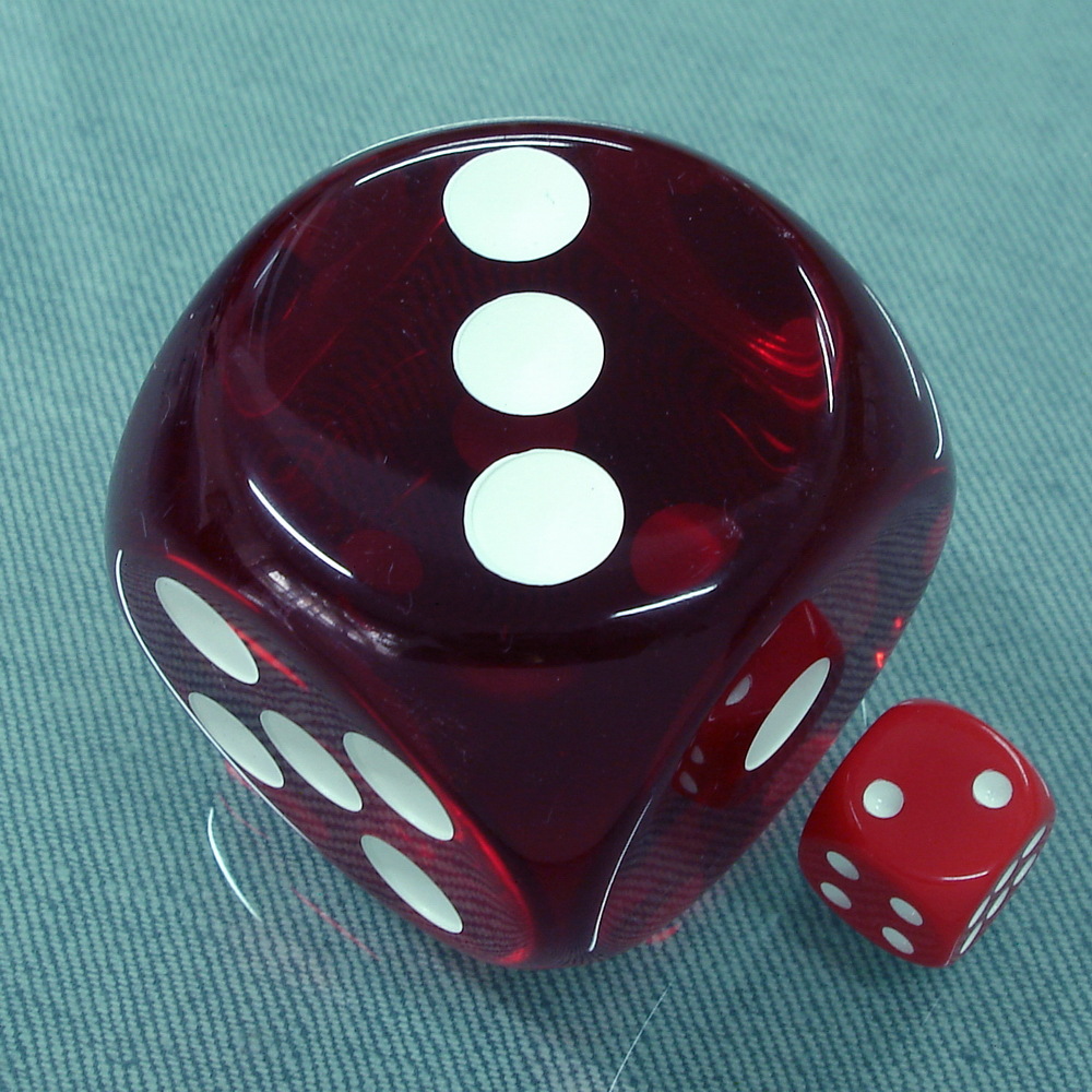 金油透明骰子 麻将骰子 玩具配件骰子