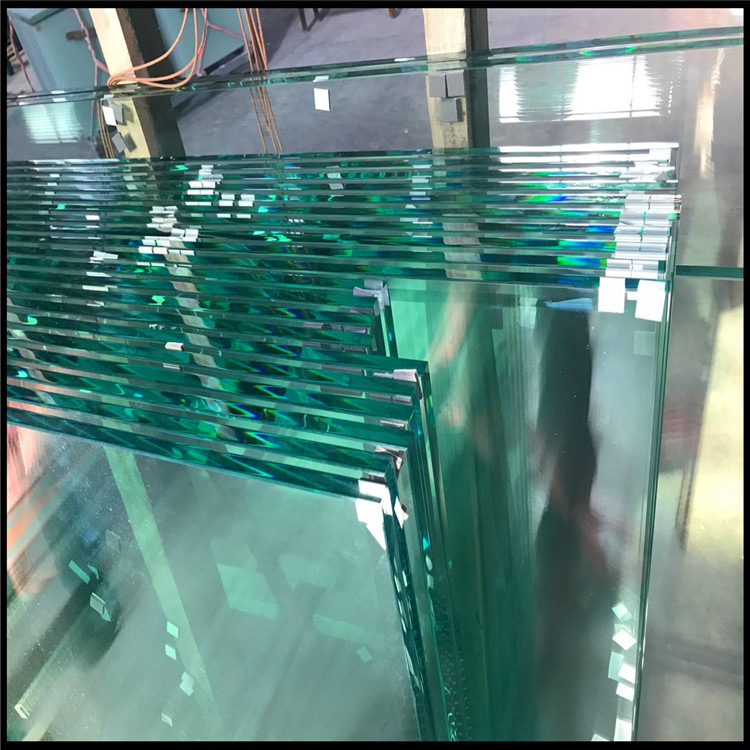 8mm超白展示柜玻璃高透玻璃信义超白玻璃按图定制45°磨边拼接