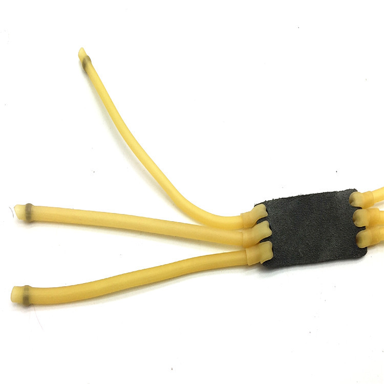 户外用品弹弓配件 三卡六股弹弓皮筋组厂家批发 三卡弹弓皮劲