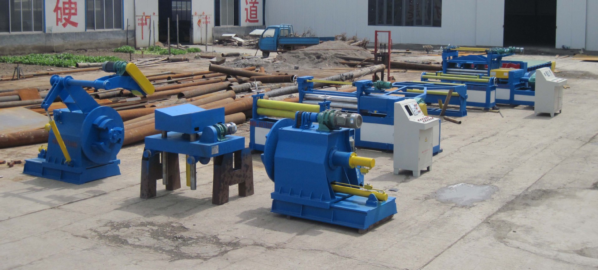 淄博直销小型精密校平机 不锈钢小型电动板压平机 钢板整平机