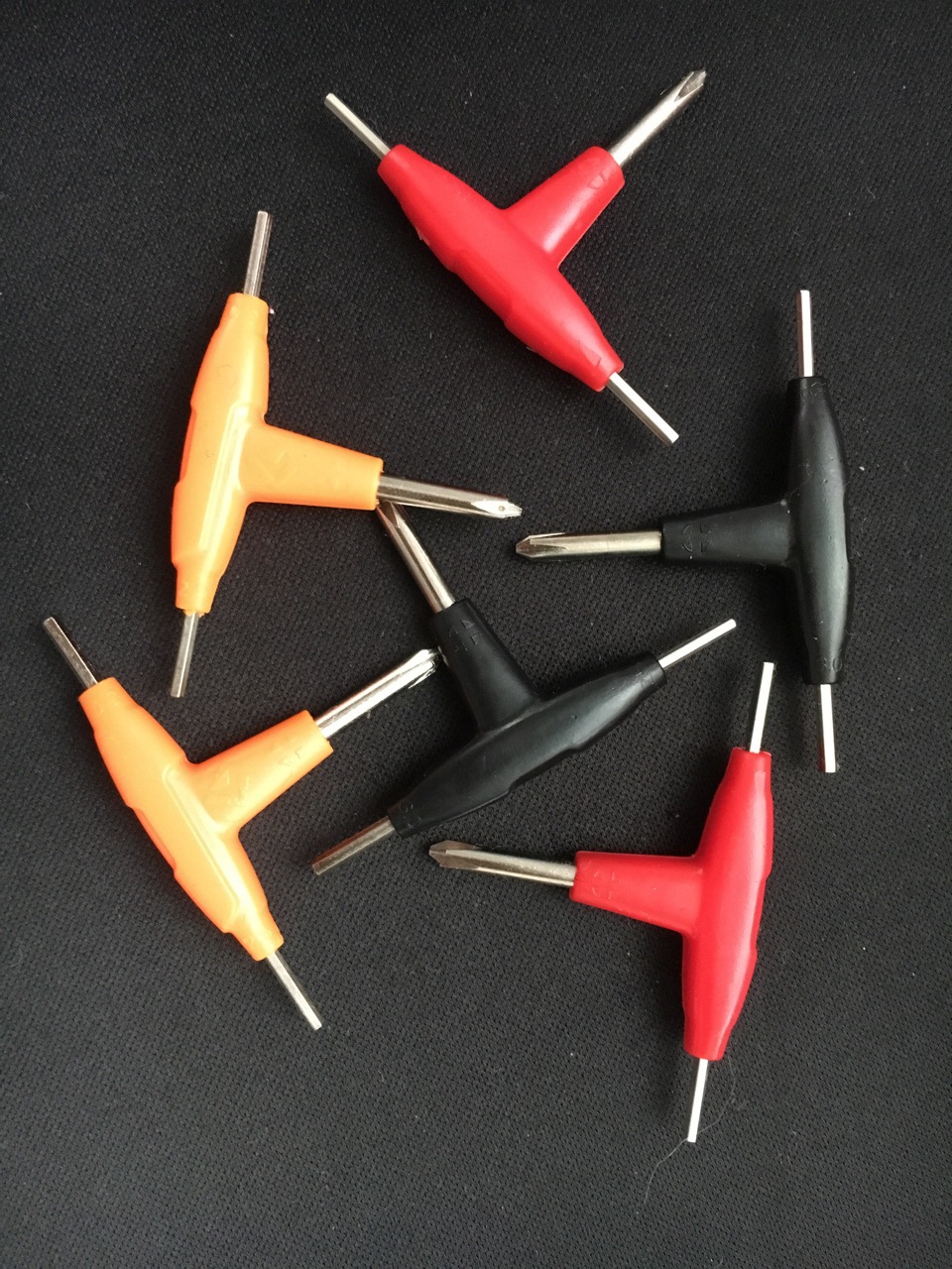 迷你t型三用螺丝刀 电子烟专用 内六角扳手 十字批