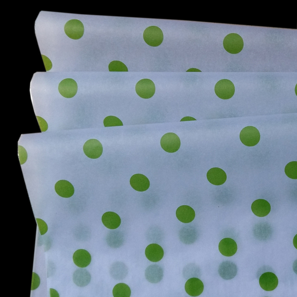 厂家直销17克波点拷贝纸 彩色圆点拷贝纸包装 现货供应