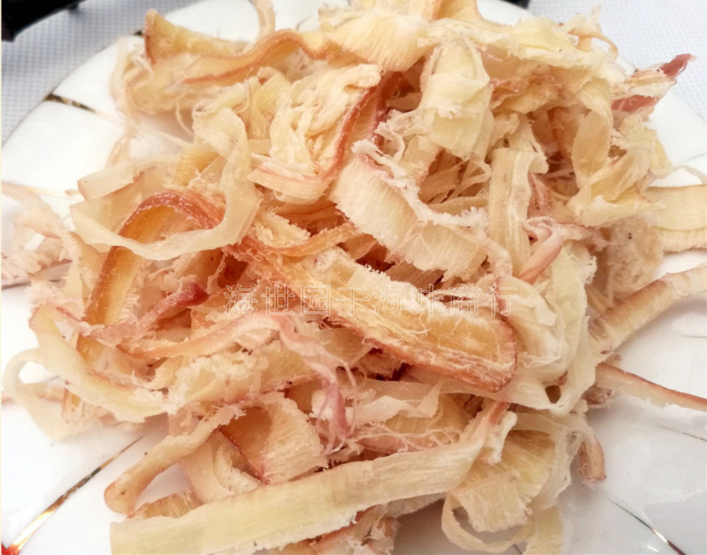 批发墨鱼丝水产小吃休闲食品碳烤墨鱼丝散装零食