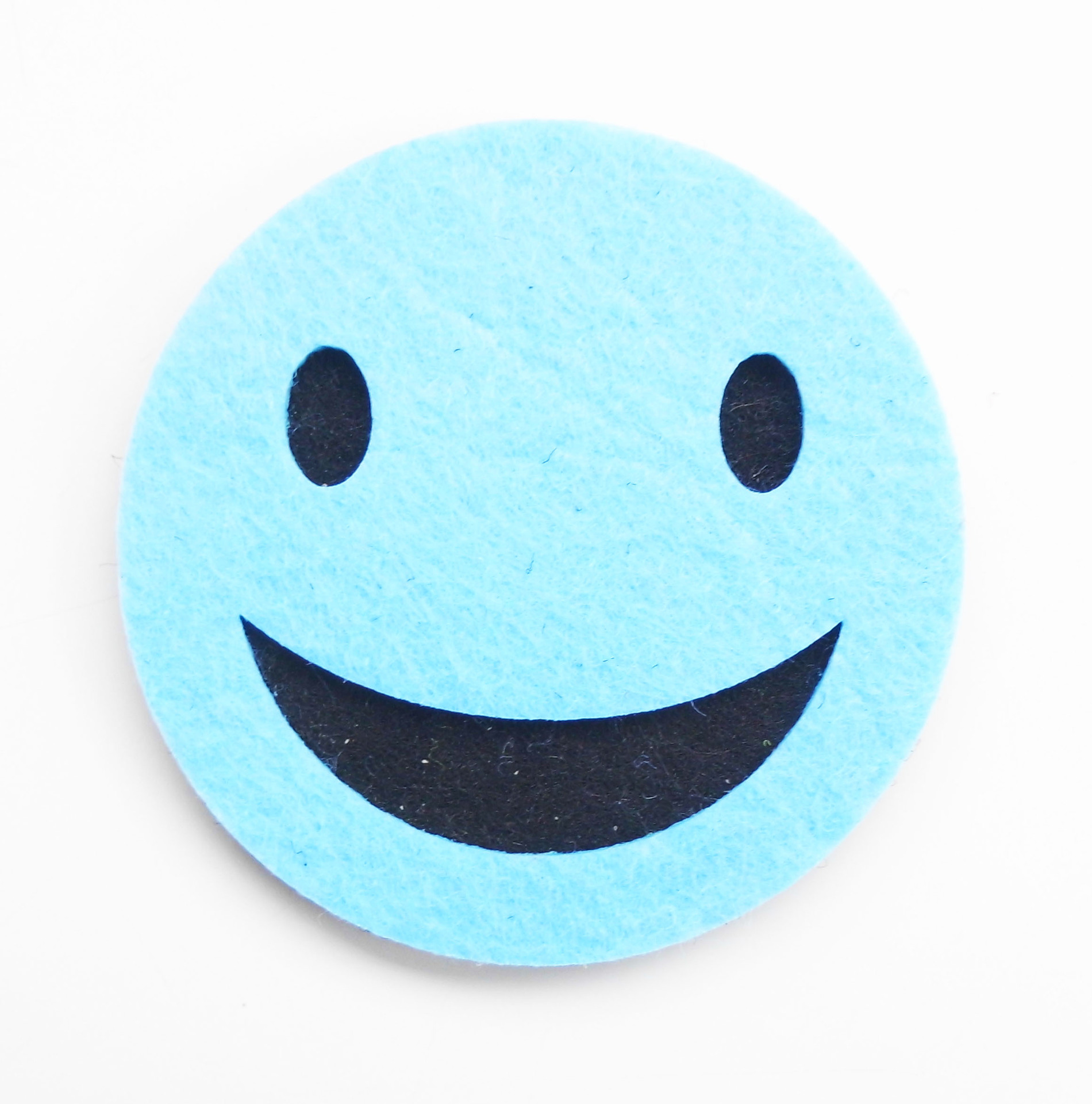 商场幼儿园qq表情笑脸贴饰 定制无纺布微笑装饰配饰