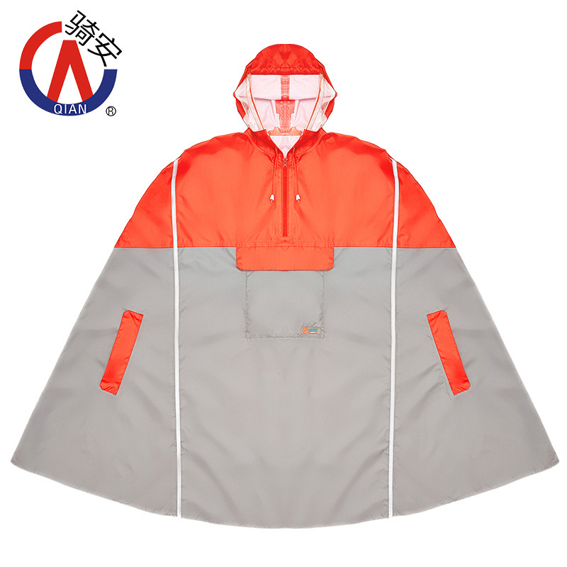 Riding Bicycle Raincoat Poncho Outdoor Multi-Functional Hiking Cycling Lightweight Backpack One-Piece Poncho Raincoat