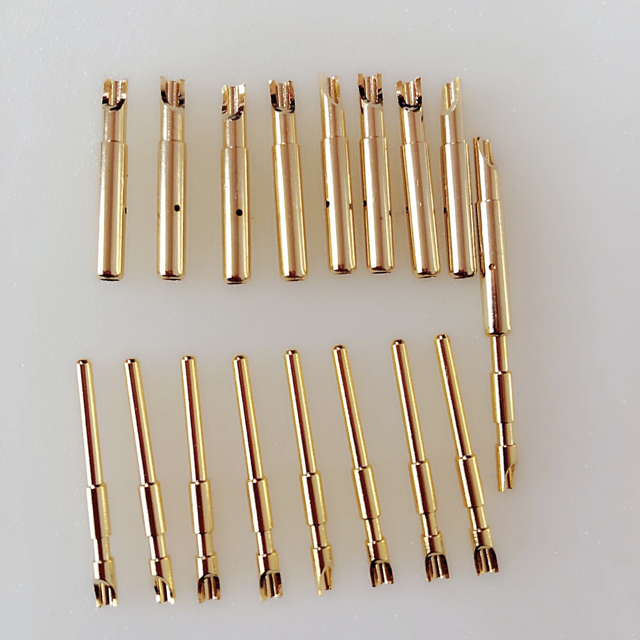 厂家供应公母接线端子插针 表面镀金