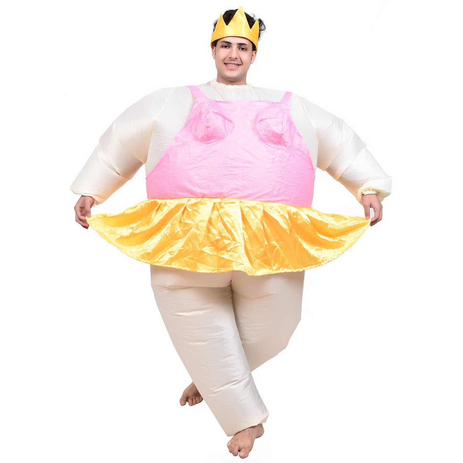 外贸专供相扑武士舞台表演充气服卡通人偶恐龙涤纶充气服表演服