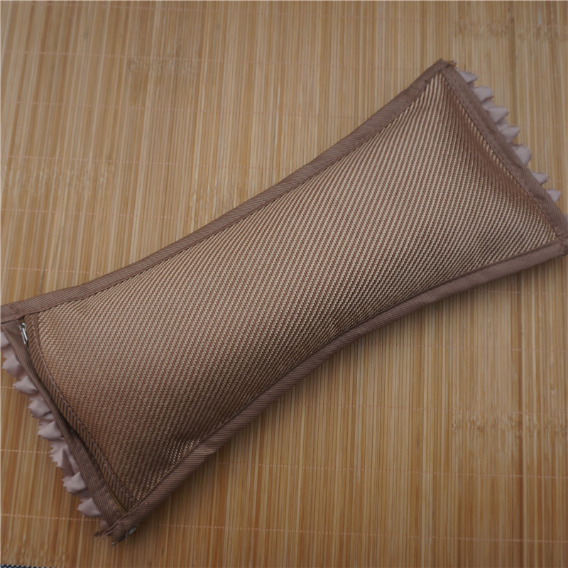 热卖安吉夏季凉枕麻将枕头 茶叶保健骨头枕 茶香扁枕 竹枕头批发