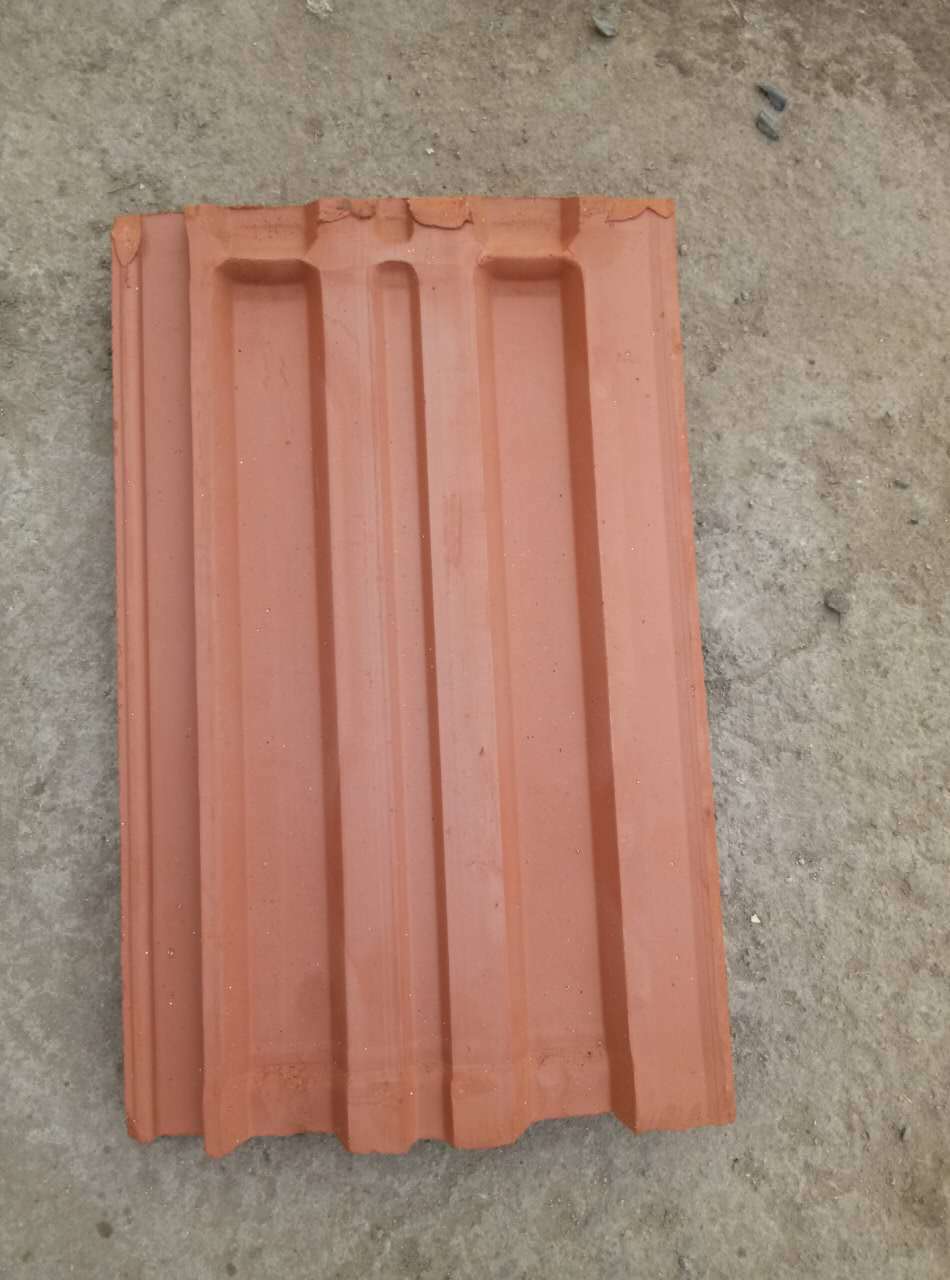 源头厂家纯粘土老式青灰平瓦砖红色陶土缸洋瓦古建屋面瓦